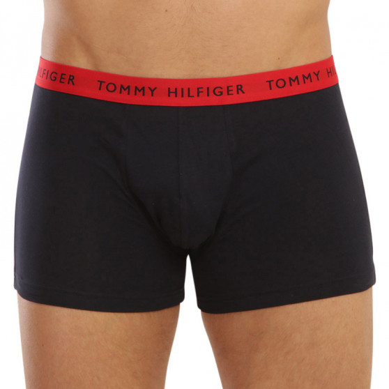 3PACK Tommy Hilfiger miesten bokserit tummansiniset shortsit (UM0UM02324 0SE)