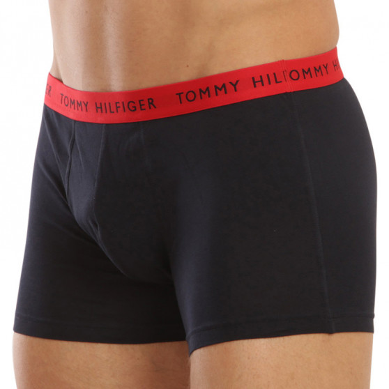 3PACK Tommy Hilfiger miesten bokserit tummansiniset shortsit (UM0UM02324 0SE)