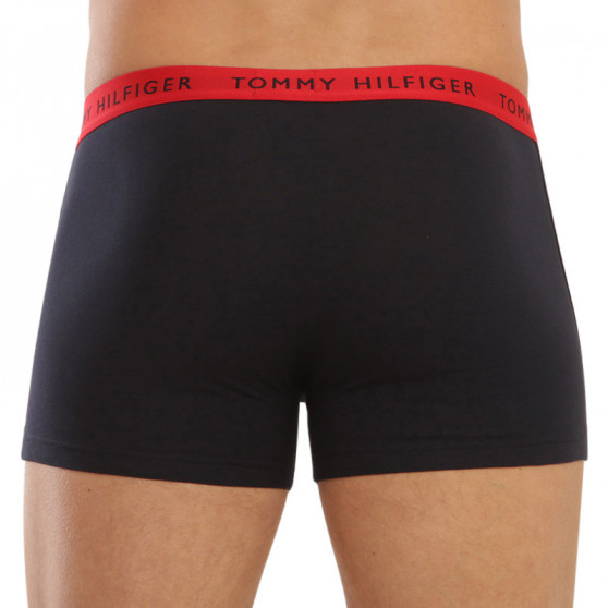 3PACK Tommy Hilfiger miesten bokserit tummansiniset shortsit (UM0UM02324 0SE)