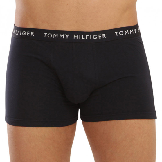 3PACK Tommy Hilfiger miesten bokserit tummansiniset shortsit (UM0UM02324 0SE)