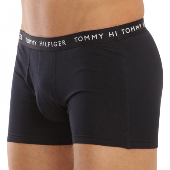 3PACK Tommy Hilfiger miesten bokserit tummansiniset shortsit (UM0UM02324 0SE)