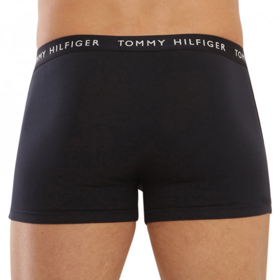 3PACK Tommy Hilfiger miesten bokserit tummansiniset shortsit (UM0UM02324 0SE)