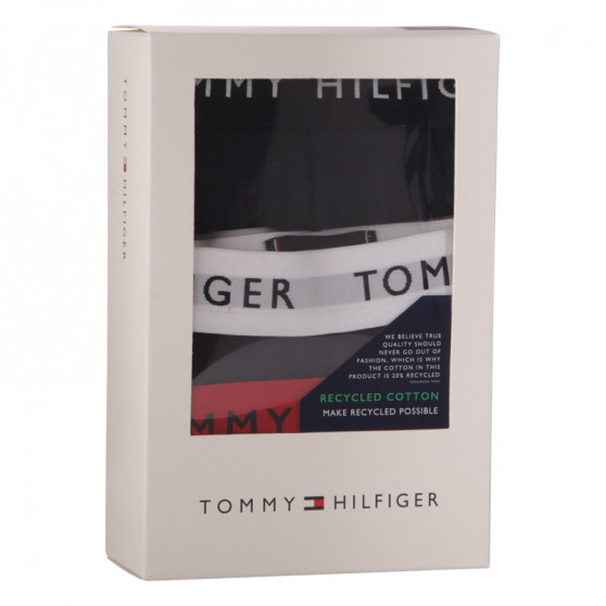 3PACK Tommy Hilfiger miesten bokserit tummansiniset shortsit (UM0UM02324 0SE)