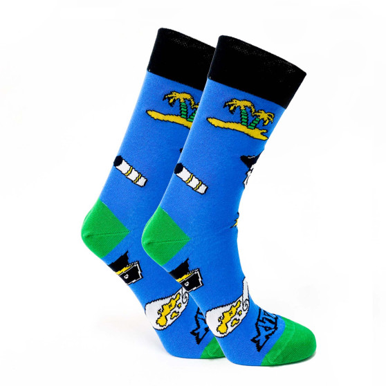 Styx Happy Socks korkea merirosvo (H1250)