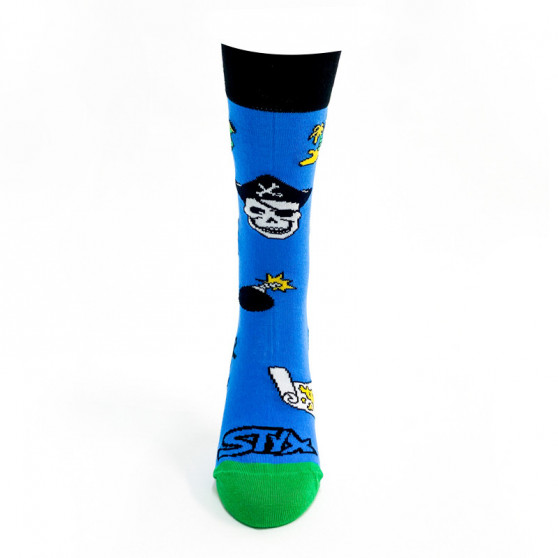 Styx Happy Socks korkea merirosvo (H1250)