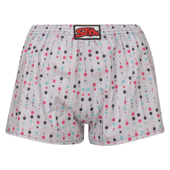 Styx Lasten bokserishortsit art klassinen kumi polka dots (J1052)