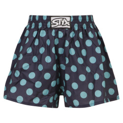 Styx Lasten bokserishortsit art klassinen kumi polka dots (J1053)