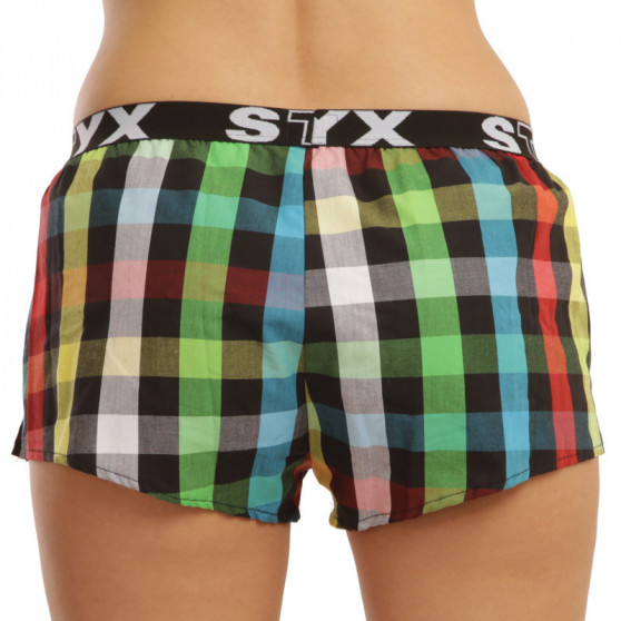 3PACK Styx naisten bokserishortsit urheilu elastinen monivärinen monivärinen (T8132628)