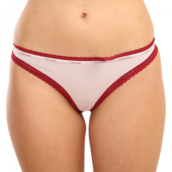 3PACK Calvin Klein naisten stringit moniväriset (QD3802E-W4Z)