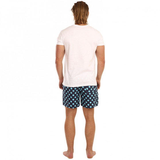 Styx Miesten pyjama polka dots (PKP1053)