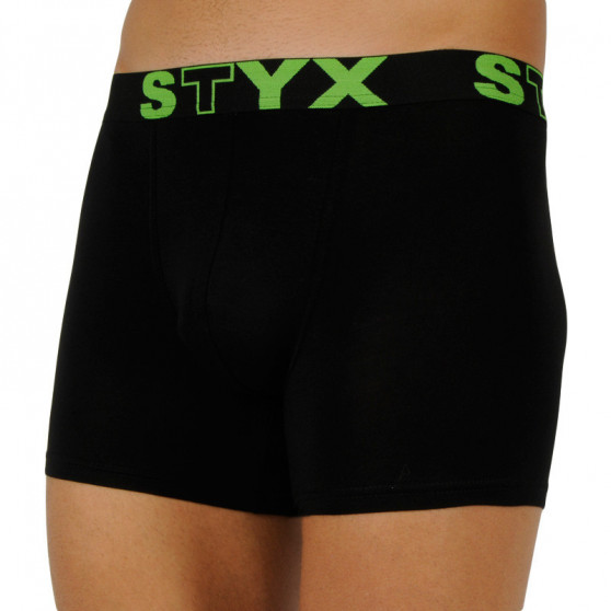 3PACK Styx miesten bokserit shortsit pitkät urheilu elastinen monivärinen (U9626763)