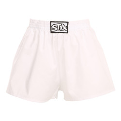 Styx Lasten bokserishortsit classic rubber valkoinen (J1061)