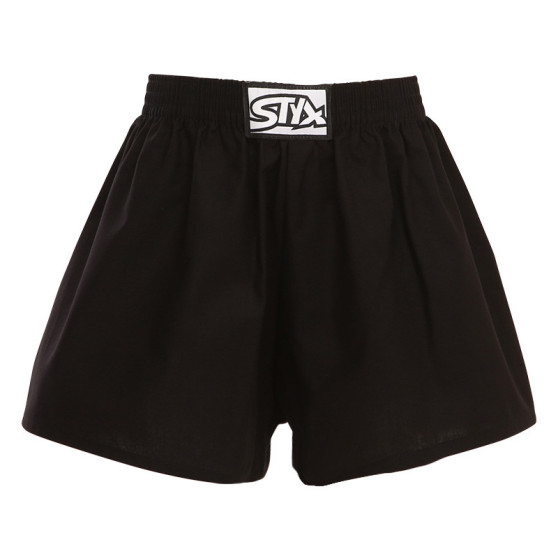 Styx Lasten bokserishortsit classic rubber musta (J960)