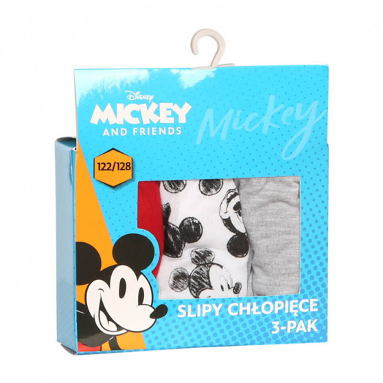 3PACK E plus M poikien alushousut Mickey monivärinen (MCK-A)