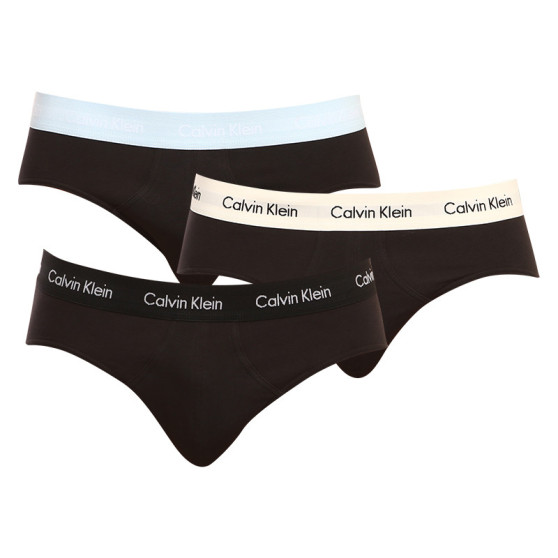 3PACK Calvin Klein miesten alushousut musta (U2661G-1UV)