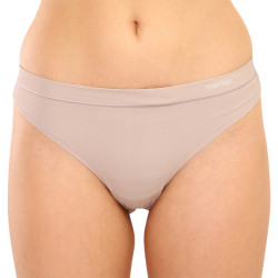 Calvin Klein Naisten stringit beige (QF4844E-SVR)