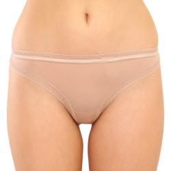 Calvin Klein Naisten stringit beige (QD3763E-7NS)