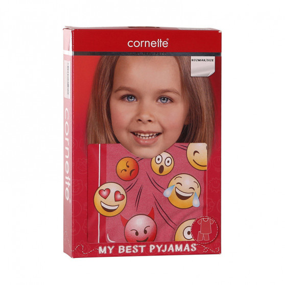 Cornette Tyttöjen pyjama emoji (787/64)