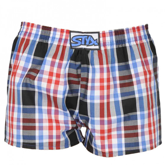 3PACK Styx lasten bokserishortsit klassiset joustavat moniväriset moniväriset (J8323337)