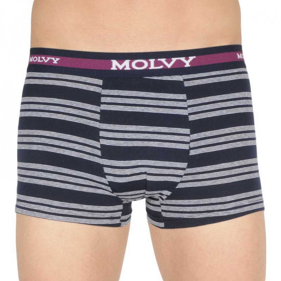 3PACK Molvy miesten bokserit moniväriset shortsit moniväriset (MP-10303132-BEU)