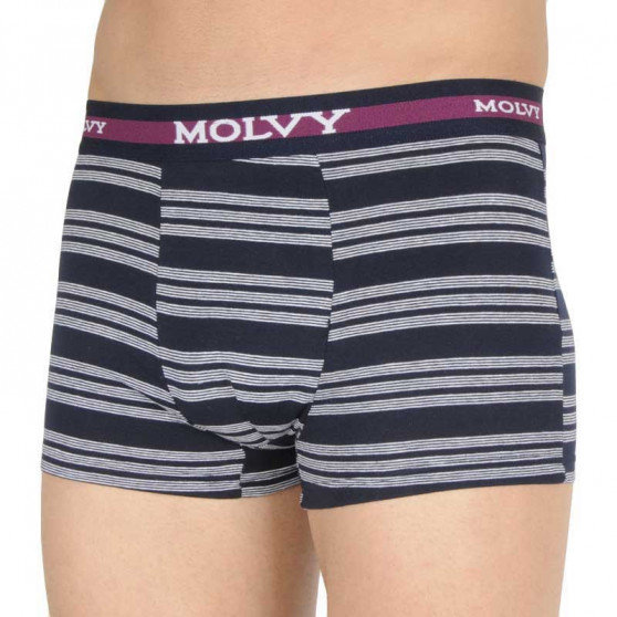 3PACK Molvy miesten bokserit moniväriset shortsit moniväriset (MP-10303132-BEU)