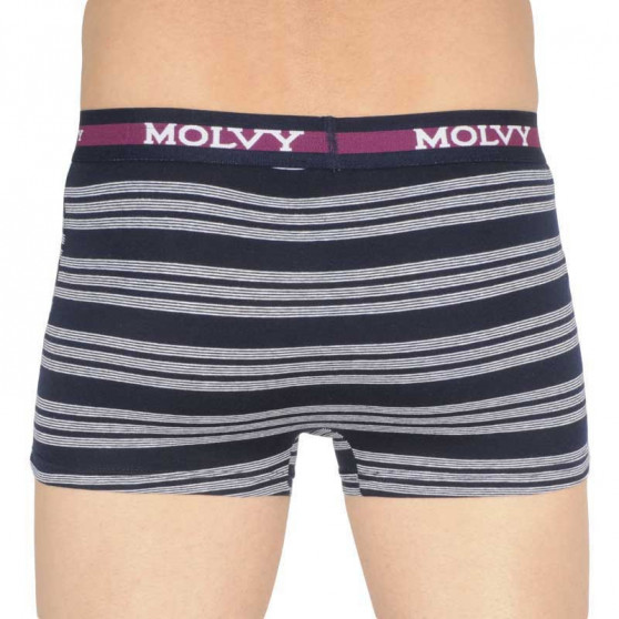 3PACK Molvy miesten bokserit moniväriset shortsit moniväriset (MP-10303132-BEU)