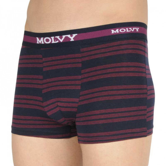 3PACK Molvy miesten bokserit moniväriset shortsit moniväriset (MP-10303132-BEU)