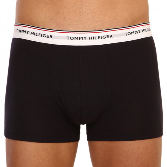 3PACK Tommy Hilfiger miesten bokserit tummansiniset shortsit (UM0UM01642 0S7)