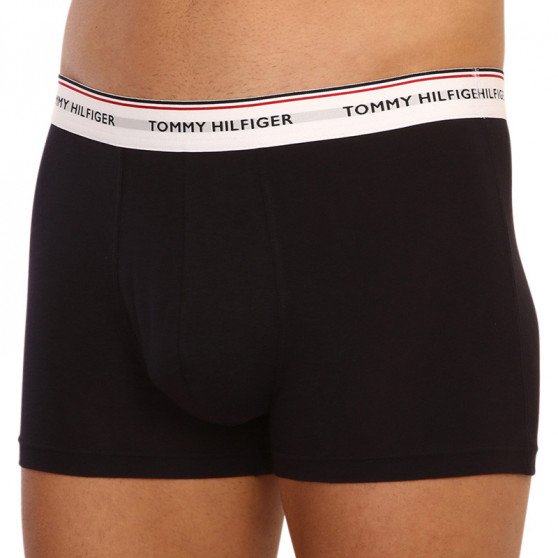 3PACK Tommy Hilfiger miesten bokserit tummansiniset shortsit (UM0UM01642 0S7)