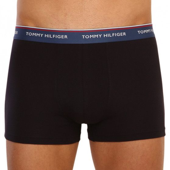 3PACK Tommy Hilfiger miesten bokserit tummansiniset shortsit (UM0UM01642 0S7)