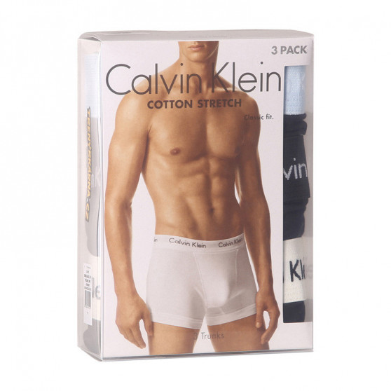 3PACK Calvin Klein miesten bokserit mustat (U2662G-1UV)