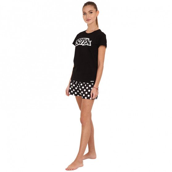 Styx Naisten pyjama polka dots (PKD1055)