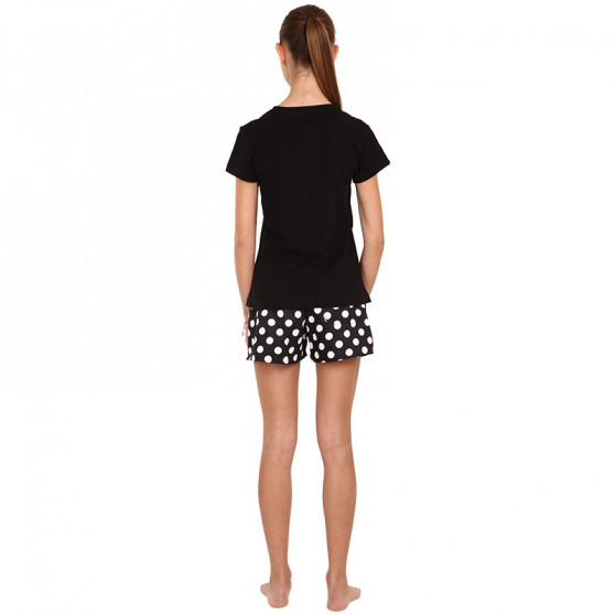 Styx Naisten pyjama polka dots (PKD1055)