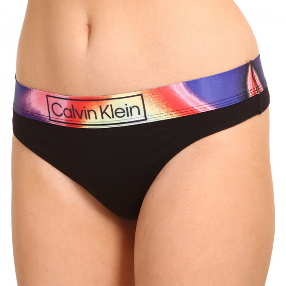 Calvin Klein Naisten stringit musta (QF6857E-UB1)