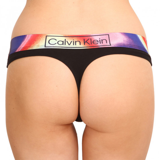 Calvin Klein Naisten stringit musta (QF6857E-UB1)