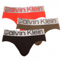 3PACK Calvin Klein miesten alushousut moniväriset (NB3073A-13B)