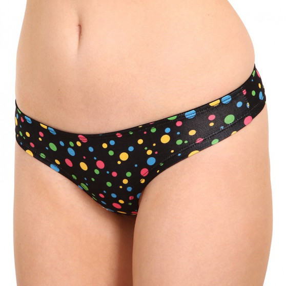 Dedoles Iloiset naisten brasilialaiset pikkuhousut Neon polka dots (D-W-UN-BL-C-C-084)