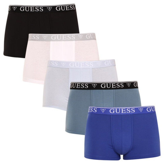 5PACK Guess miesten bokserit moniväriset shortsit moniväriset (U94G16K6YW1-F7ML)