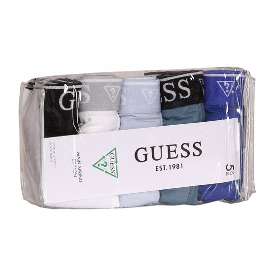 5PACK Guess miesten bokserit moniväriset shortsit moniväriset (U94G16K6YW1-F7ML)