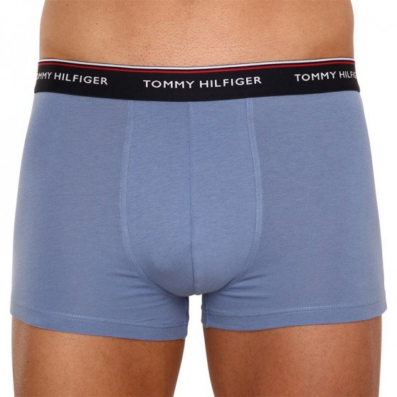 3PACK Tommy Hilfiger miesten bokserit moniväriset shortsit moniväriset (1U87903842 0TU)