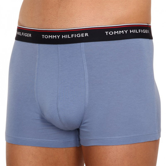 3PACK Tommy Hilfiger miesten bokserit moniväriset shortsit moniväriset (1U87903842 0TU)