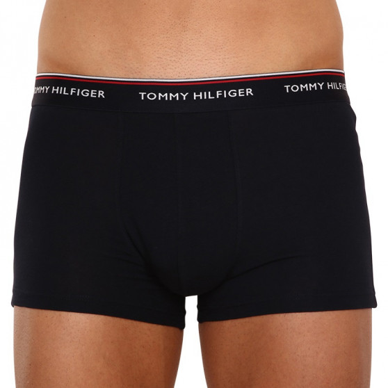 3PACK Tommy Hilfiger miesten bokserit moniväriset shortsit moniväriset (1U87903842 0TU)