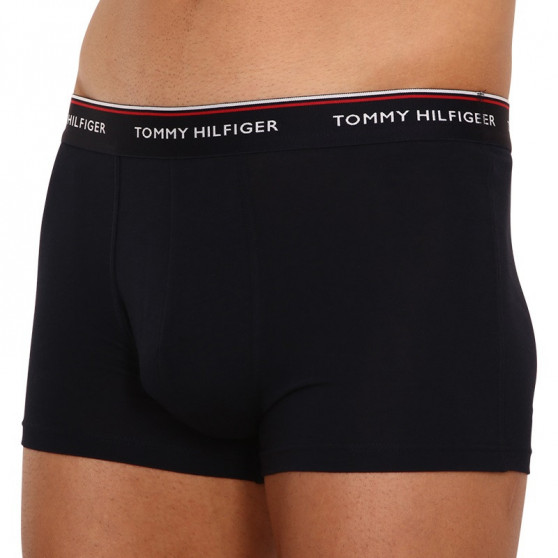 3PACK Tommy Hilfiger miesten bokserit moniväriset shortsit moniväriset (1U87903842 0TU)