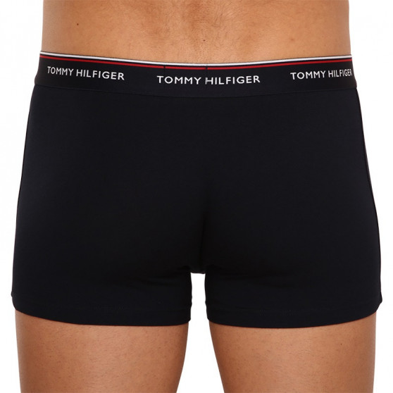 3PACK Tommy Hilfiger miesten bokserit moniväriset shortsit moniväriset (1U87903842 0TU)