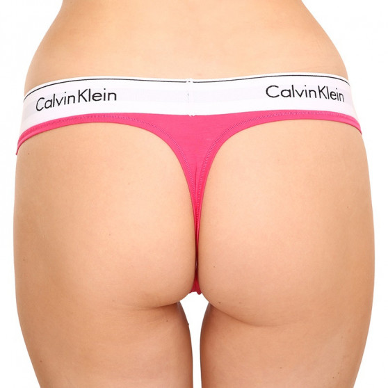 Calvin Klein Naisten stringit vaaleanpunainen (F3786E-VGY)