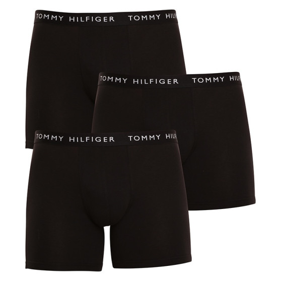 3PACK Tommy Hilfiger miesten bokserit mustat (UM0UM02204 0TE)