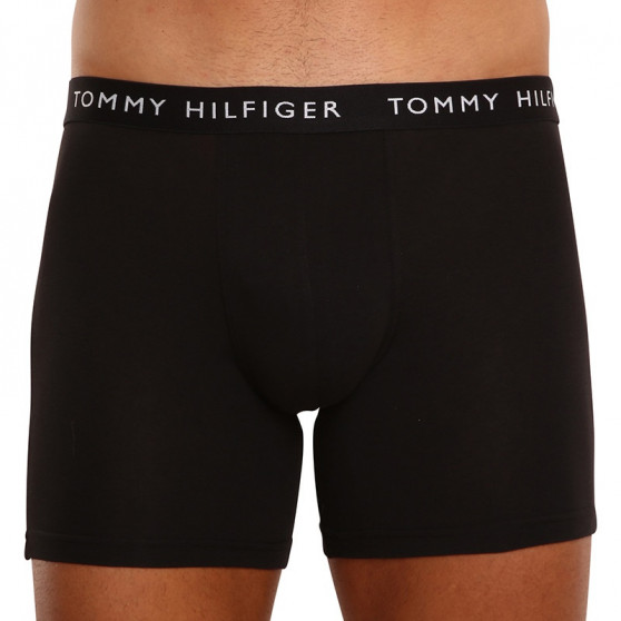 3PACK Tommy Hilfiger miesten bokserit mustat (UM0UM02204 0TE)