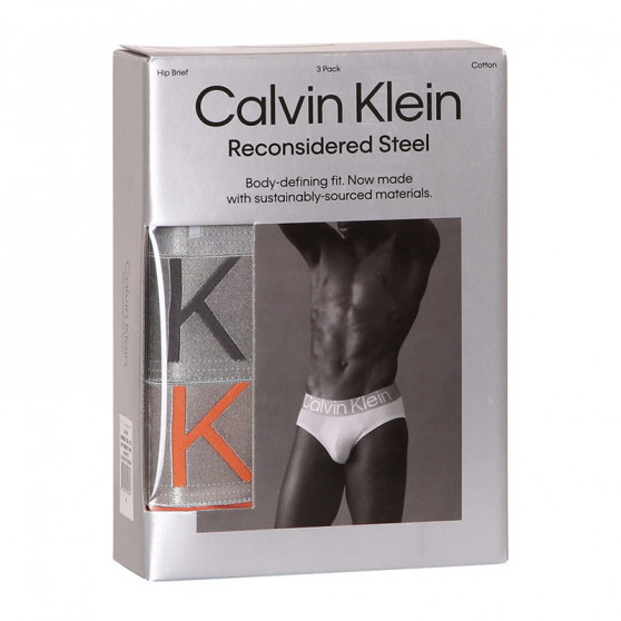 3PACK Calvin Klein miesten alushousut moniväriset (NB3129A-13D)