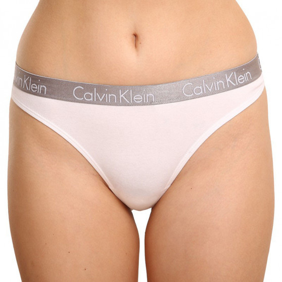 3PACK Calvin Klein naisten stringit moniväriset (QD3560E-1CZ)