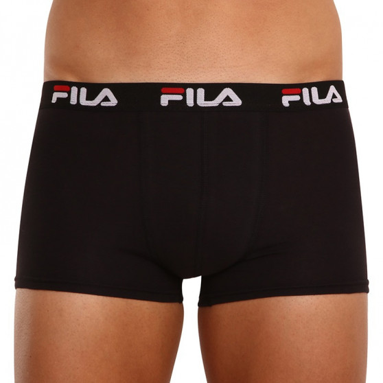 2PACK Fila miesten bokserit mustat (FU5141/2-200)